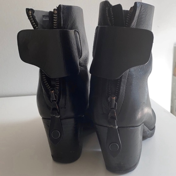 Rag & Bone black leather ankle boots size 8 (38) - Picture 14 of 14